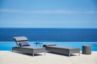 Billede af Cane-line Outdoor Rest Solvogn, single - Grey