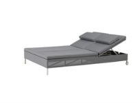 Billede af Cane-line Outdoor Rest Solvogn, dobbelt - Grey
