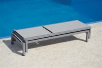 Billede af Cane-line Outdoor Relax Solvogn - Light Grey