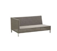 Billede af Cane-line Outdoor Connect 2 Pers. Sofa Højre Modul L: 148 cm - Taupe