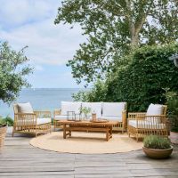 Billede af Sika-Design Ryghynde til Caroline Loungestol 66x50 cm - B450 White