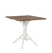 Billede af Sika-Design Nicole Cafébord 70x70cm - Hvid