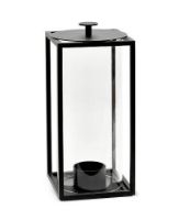 Billede af Audo Copenhagen Kubus Light'in Lanterne Small H: 20 cm - Sort
