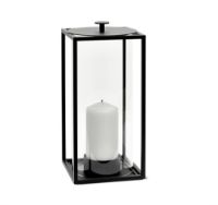 Billede af Audo Copenhagen Kubus Light'in Lanterne Large H: 28 cm - Sort