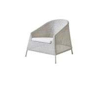 Billede af Cane-line Outdoor Kingston hynde til Loungestol - White