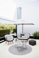 Billede af Cane-line Outdoor Cube Fodskammel H: 39 cm - Dark Grey