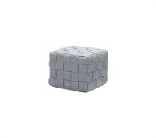 Billede af Cane-line Outdoor Cube Fodskammel H: 39 cm - Light Grey