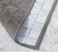 Billede af Cane-line Outdoor I-am Udendørstæppe 200x300 cm - Brown/White