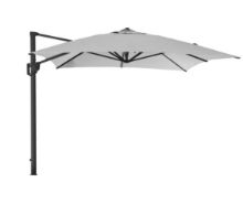 Billede af Cane-line Outdoor Hyde Luxe Hanging Parasol 300x400 cm - Light Grey