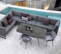 Billede af Cane-line Outdoor Flex 2 Pers. Sofa Venstre Modul - Grey
