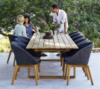 Billede af Cane-line Outdoor Endless Havebord 332x100 cm - Teak