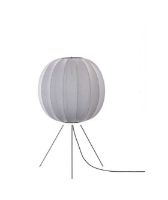 Billede af Made By Hand Knit-Wit Round Floor Medium Ø: 60 cm - Silver OUTLET