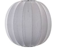 Billede af Made By Hand Knit-Wit Round Floor Medium Ø: 60 cm - Silver OUTLET