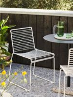 Billede af HAY Hee Dining Chair 2 stk SH: 47 cm - White