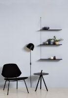 Billede af Woud Stedge Add-on Shelf L: 80 cm - Smoked Oak OUTLET