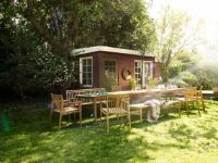 Billede af FDB Møbler M1 Sammen Havestol SH: 46 cm - Massiv Teak/Natur FORUDBESTIL MARTS 2026