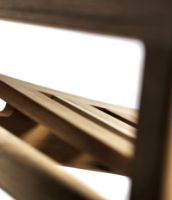 Billede af FDB Møbler M7 Sammen Fodskammel - Massiv Teak/Natur 