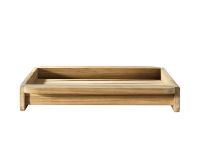 Billede af FDB Møbler M9 Sammen Serveringsbakke 30x53,5 cm - Massiv Teak/Natur FORUDBESTIL APRIL 2026 