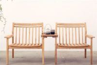 Billede af FDB Møbler M9 Sammen Serveringsbakke 30x53,5 cm - Massiv Teak/Natur FORUDBESTIL APRIL 2026 