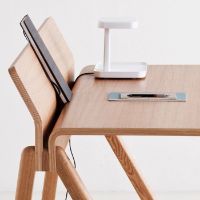 Billede af HAY CPH 190 Desk 150x70x74 cm - Lacquered Solid Oak/Lacquered Oak Veneer