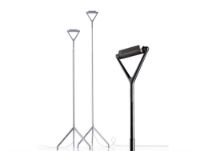 Billede af Luceplan Lola Gulvlampe H:160-200cm - Nero 