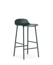 Billede af Normann Copenhagen Form Barstol SH: 65cm - Grøn/Stål