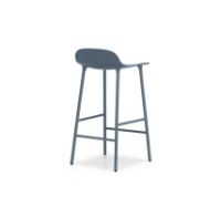 Billede af Normann Copenhagen Form Barstol SH: 75cm - Blå/Stål