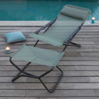 Billede af Lafuma Deckchair Transabed SH: 34 cm Batyline ISO - Moss
