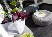 Billede af Trímm Copenhagen Vertical Flowerpots 16x200 cm - Grey OUTLET