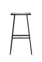 Billede af Andersen Furniture HC2 barstol SH: 65 cm - Sort Eg/Sort