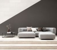 Billede af Wendelbo Circle Coffee Table Ø: 100 cm - Black Nero Marquina Marble/Black