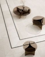 Billede af Wendelbo Arc Sofabord Large Ø: 100 cm - Glas/Bronzelakeret Stel