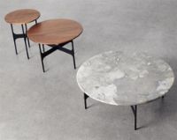 Billede af Wendelbo Floema Small Sofabord Ø: 40 cm - Valnød