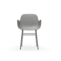 Billede af Normann Copenhagen Form Armstol SH: 44cm - Grå/Krom