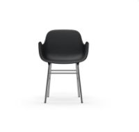 Billede af Normann Copenhagen Form Armstol SH: 44cm - Sort/Krom