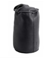 Billede af Muubs Dørstopper Camou 3 kg 20x12 cm - Sort/Bøffelæder 