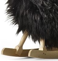 Billede af Povl Kjer Rokkelam H: 30 cm - Sort 