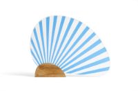 Billede af HAY Bamboo Paper Fan L:28 x H:21,5 cm - Blå OUTLET