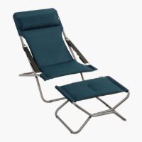 Billede af Lafuma Deckchair Transabed SH: 34 cm BeComfort - Bleu Encre