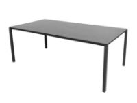 Billede af Cane-line Outdoor Pure Havebord 200x100 cm - Lava Grey/Basalt Grey Ceramic