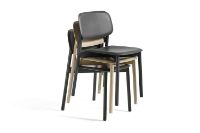 Billede af HAY Soft Edge 60 Spisebordsstol SH: 47,5 cm - Lacquered Oak/Lacquered Oak  