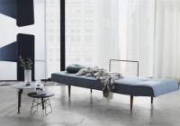 Billede af Innovation Living Zeal Styletto Daybed 72x178 cm - Mørkt Træ/Mixed Dance Light Blue