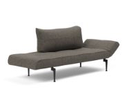 Billede af Innovation Living Zeal Laser Daybed 72x178 cm - Mat Sort/Flashtex Dark Grey