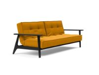 Billede af Innovation Living Splitback Frej Sovesofa L: 232 cm - Sort Eg/Elegance Burned Curry