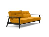 Billede af Innovation Living Splitback Frej Sovesofa L: 232 cm - Sort Eg/Elegance Burned Curry
