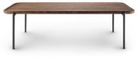 Billede af Please Wait To Be Seated Savoye Sofabord L: 120 x H: 35 cm - Røget Eg