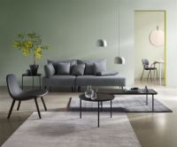 Billede af Please Wait To Be Seated Savoye Sofabord L: 120 x H: 35 cm - Røget Eg