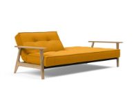 Billede af Innovation Living Splitback Frej Sovesofa L: 232 cm - Eg/Elegance Burned Curry