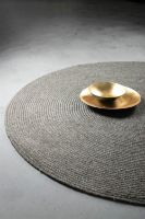 Billede af HC Tæpper Stavanger Håndlavet Tæppe Ø: 200 cm - Dark Grey