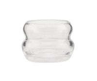 Billede af House Doctor Srina glas til fyrfadslys H: 6cm - Klar OUTLET